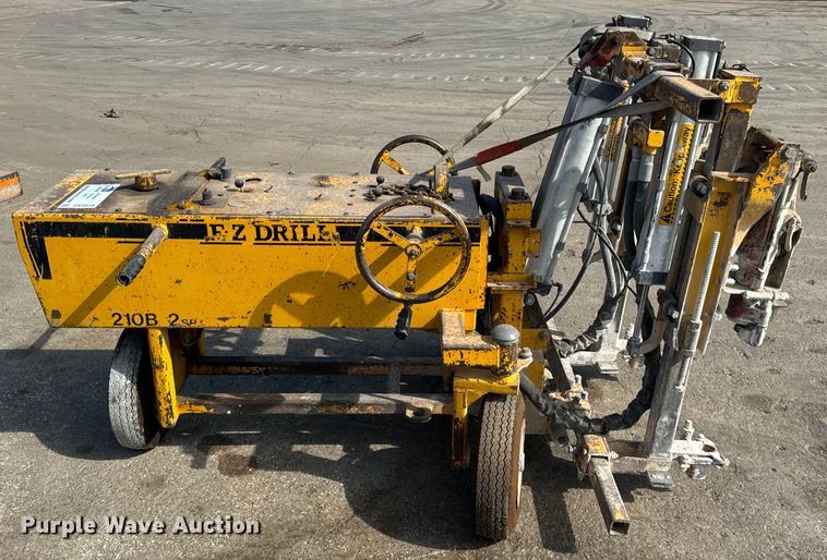 image for item DV5816 EZ Drill  210B2SRA Slab Rider concrete drill 