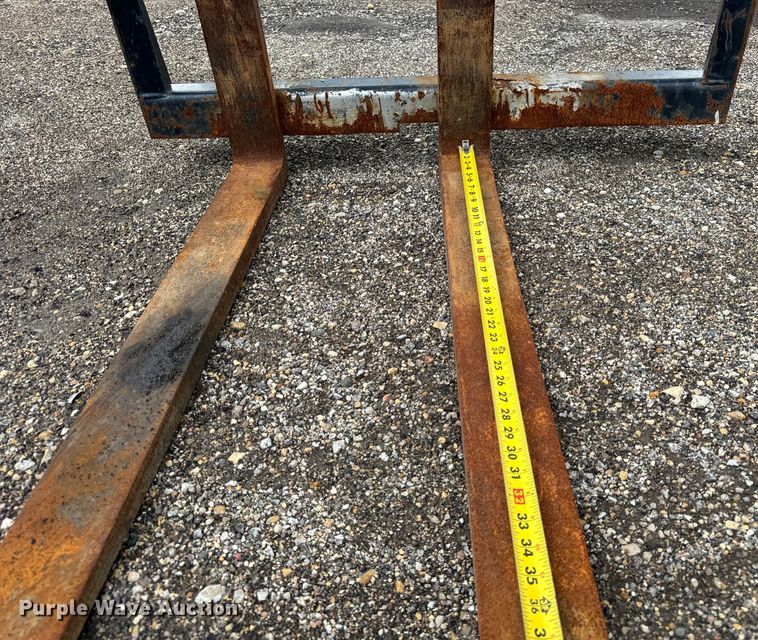 image for item DV5858 Express Steel Inc  skid steer forks