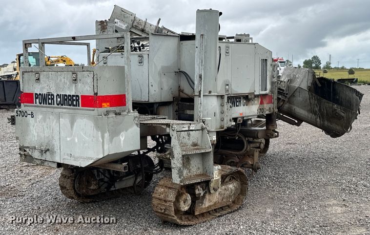 image for item DX0853 1990 Power Curbers 5700B concrete paver