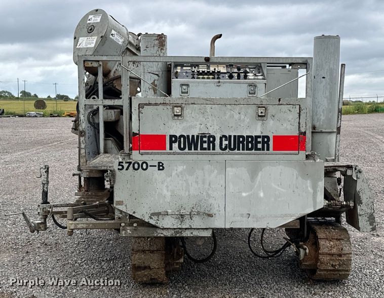 image for item DX0853 1990 Power Curbers 5700B concrete paver