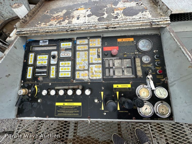 image for item DX0853 1990 Power Curbers 5700B concrete paver