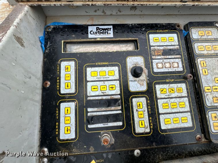 image for item DX0853 1990 Power Curbers 5700B concrete paver