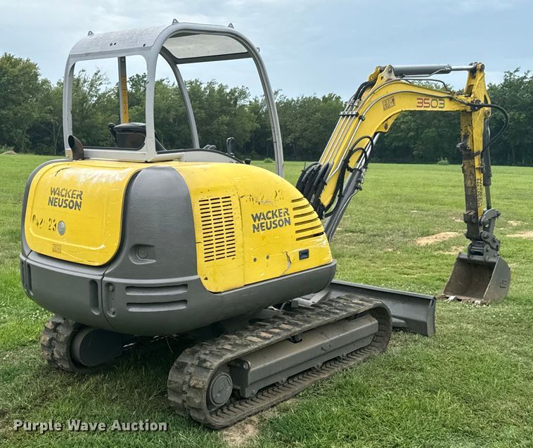 image for item DX0952 2008 Wacker Neuson 3503 mini excavator
