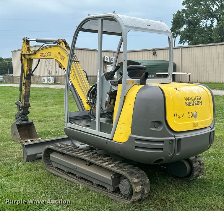 image for item DX0952 2008 Wacker Neuson 3503 mini excavator