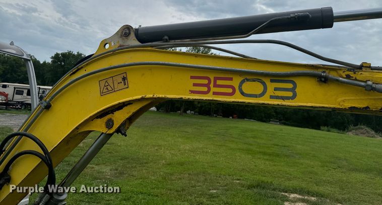 image for item DX0952 2008 Wacker Neuson 3503 mini excavator