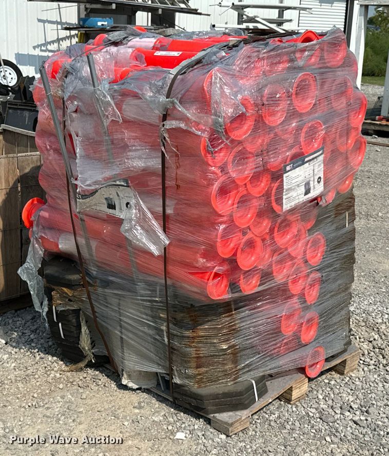 image for item DX0977 (100) AGT Industrial T-Top traffic bollards