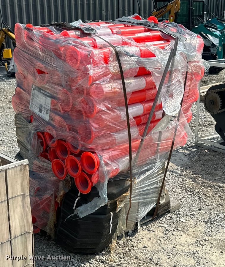 image for item DX0977 (100) AGT Industrial T-Top traffic bollards