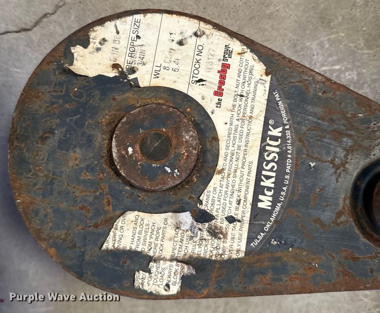 image for item DX3469 Rigging equipment 