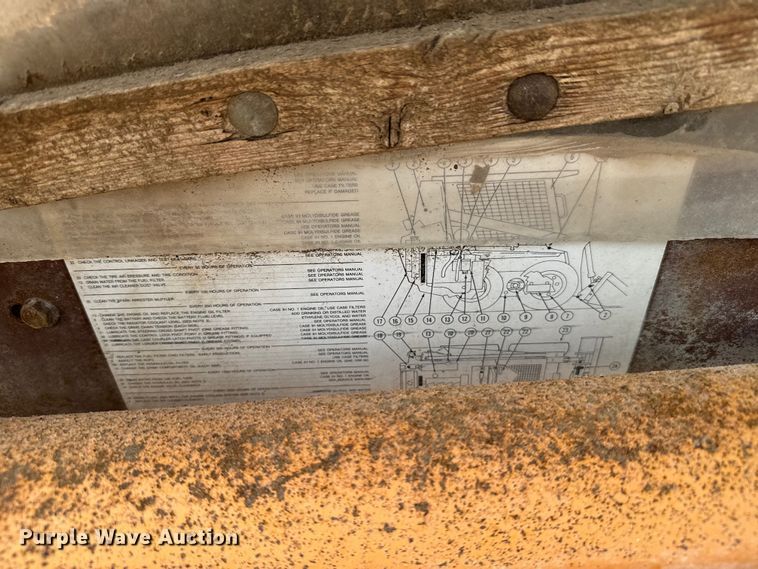 image for item DX3479 1994 Case 1840 skid steer loader