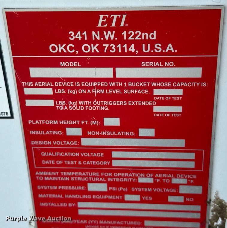 image for item DX3488 2013 Ford  F550 Super Duty XLT bucket truck