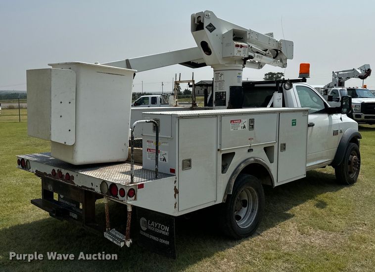image for item DX3490 2012 Dodge Ram 5500HD bucket truck