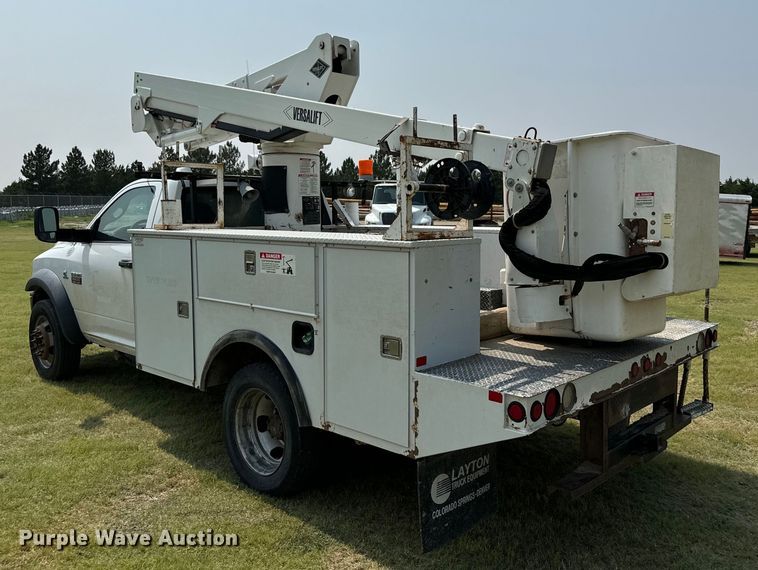 image for item DX3490 2012 Dodge Ram 5500HD bucket truck
