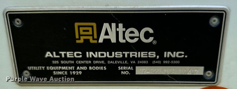 image for item DX3491 2008 International DuraStar 4300 bucket truck