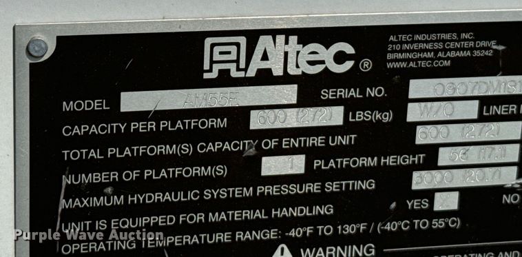 image for item DX3491 2008 International DuraStar 4300 bucket truck