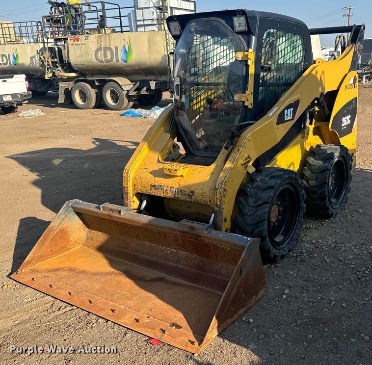 image for item DX3519 2009 Caterpillar 262C skid steer loader