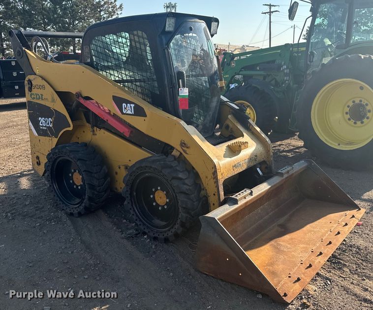image for item DX3519 2009 Caterpillar 262C skid steer loader