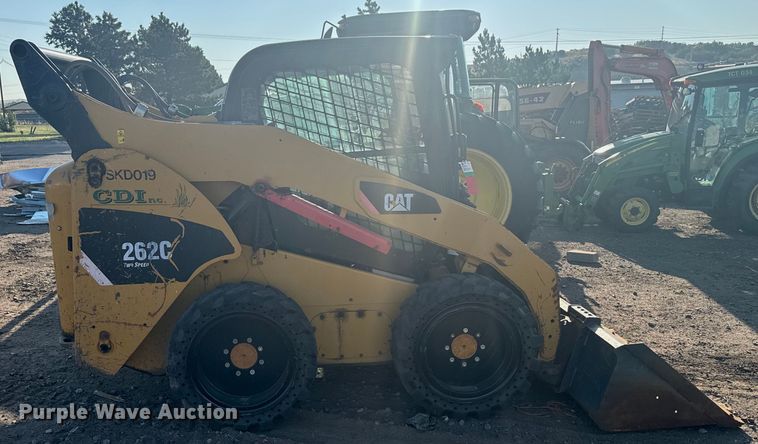 image for item DX3519 2009 Caterpillar 262C skid steer loader