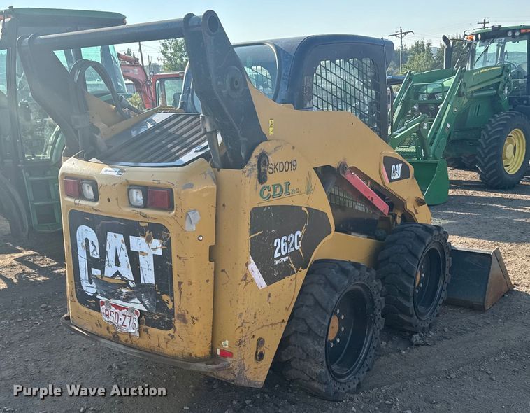 image for item DX3519 2009 Caterpillar 262C skid steer loader