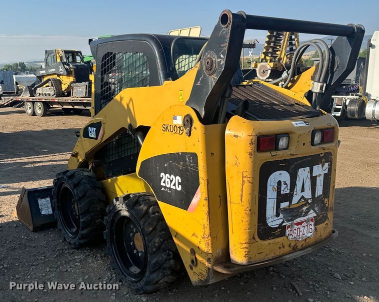 image for item DX3519 2009 Caterpillar 262C skid steer loader