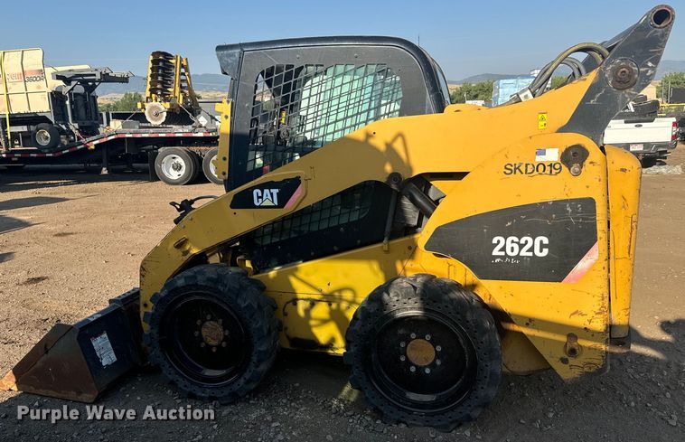 image for item DX3519 2009 Caterpillar 262C skid steer loader
