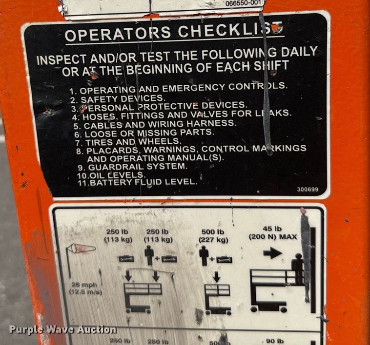 image for item DX3521 2019 Snorkel TM12E vertical lift