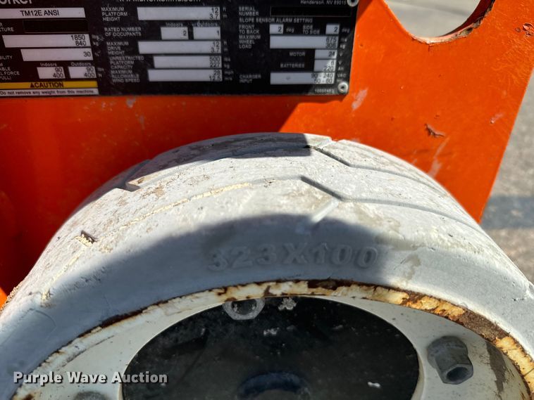 image for item DX3521 2019 Snorkel TM12E vertical lift