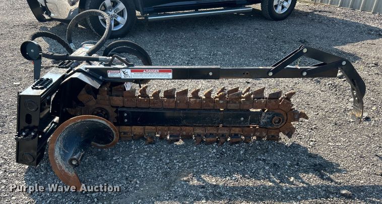 image for item EG0817 Kubota TR48 skid steer trencher