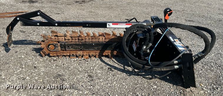 image for item EG0817 Kubota TR48 skid steer trencher