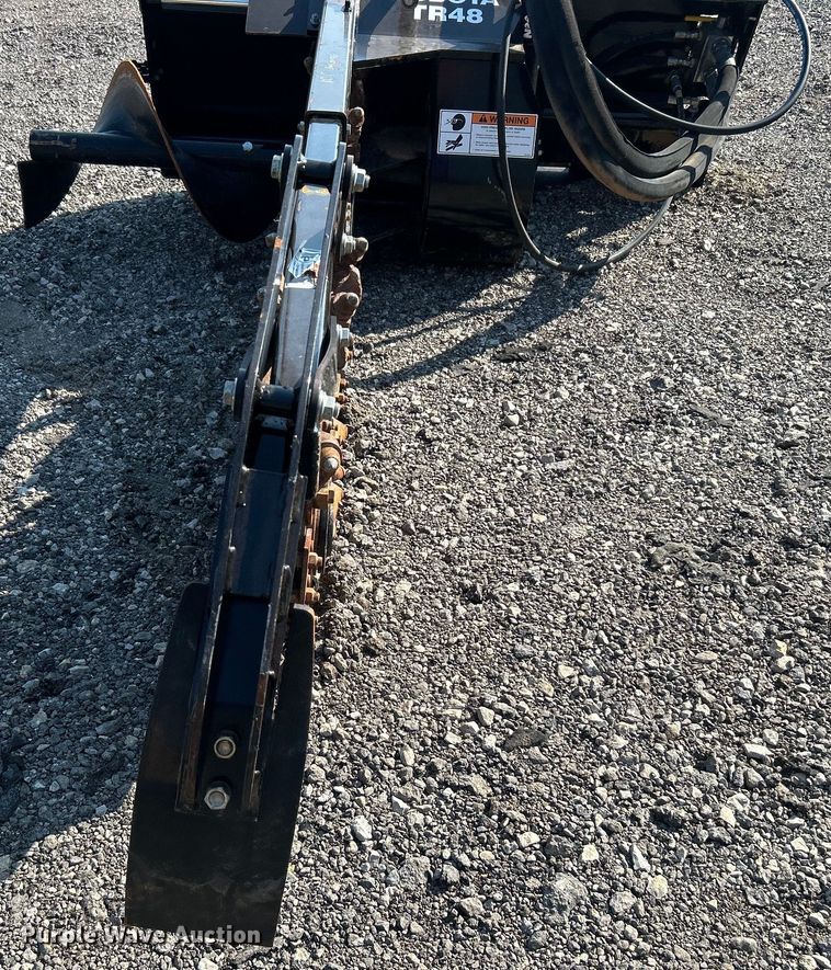 image for item EG0817 Kubota TR48 skid steer trencher