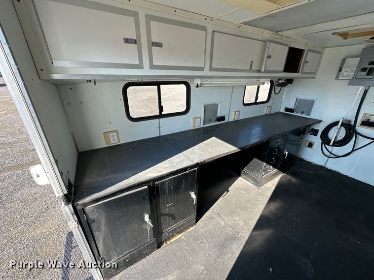 image for item EG0844 1993 Wells Cargo fiber optic trailer