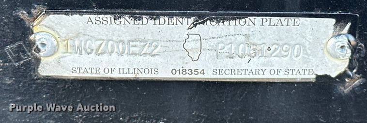 image for item EG0844 1993 Wells Cargo fiber optic trailer