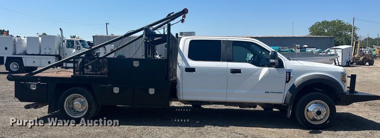 image for item EG0849 2019 Ford F550 Crew Cab winch truck