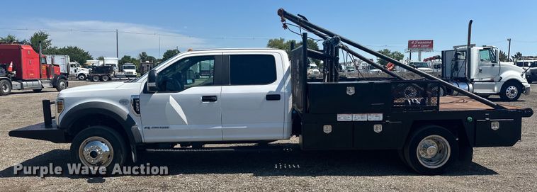 image for item EG0849 2019 Ford F550 Crew Cab winch truck