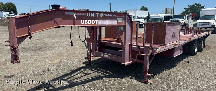 image for item EG0851 1999 West Wind  oilfield trailer