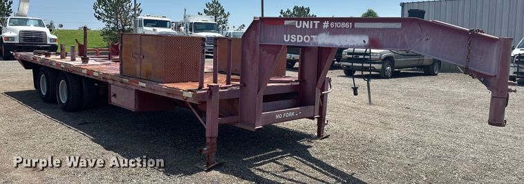 image for item EG0851 1999 West Wind  oilfield trailer