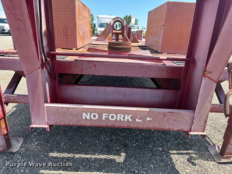 image for item EG0851 1999 West Wind  oilfield trailer