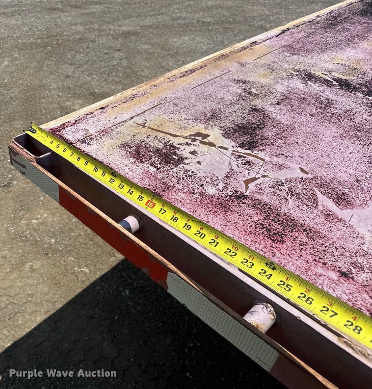 image for item EG0851 1999 West Wind  oilfield trailer