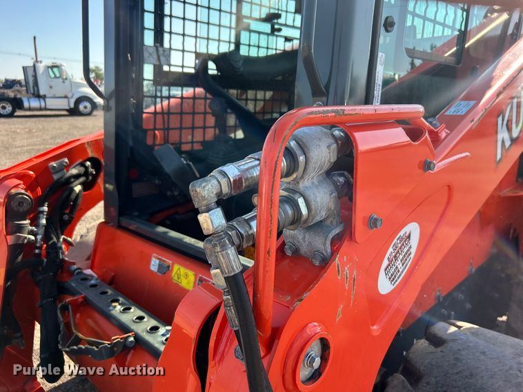 image for item EG0855 2018 Kubota  SSV75 skid steer loader