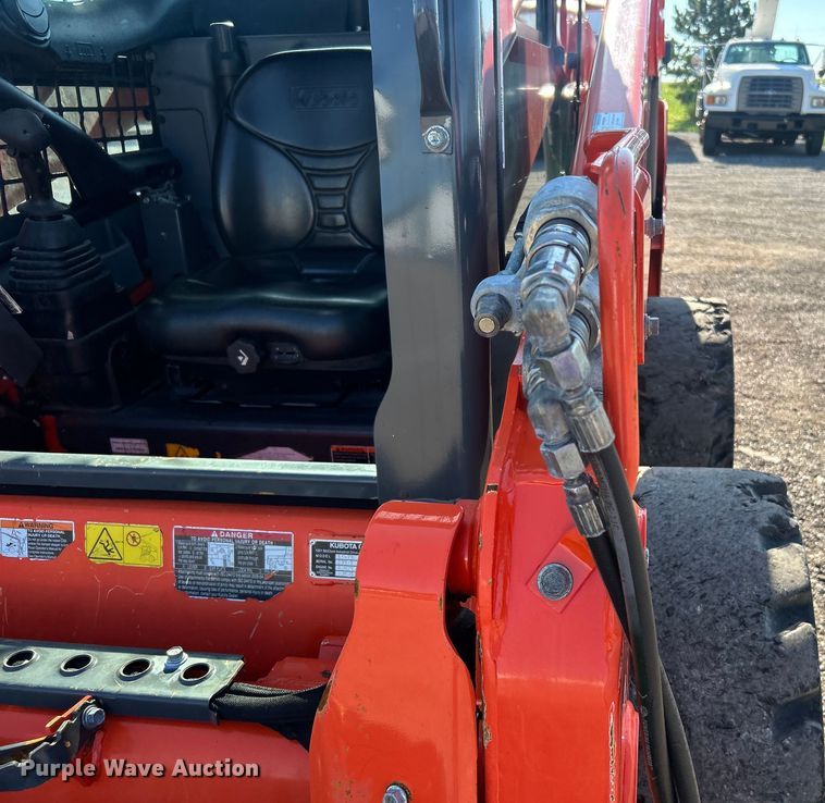 image for item EG0855 2018 Kubota  SSV75 skid steer loader