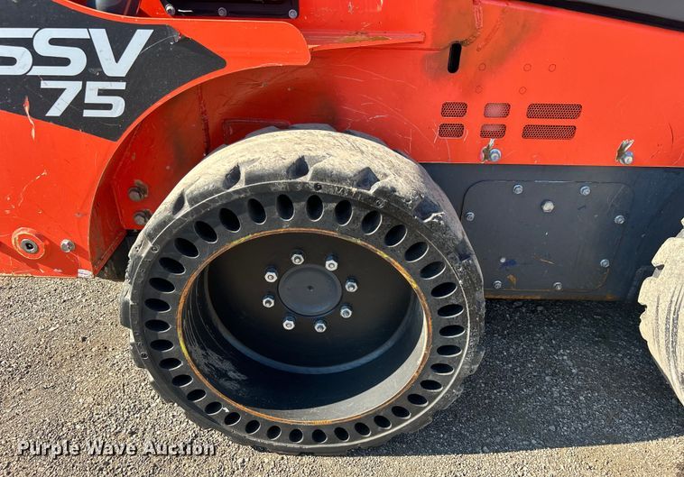 image for item EG0855 2018 Kubota  SSV75 skid steer loader