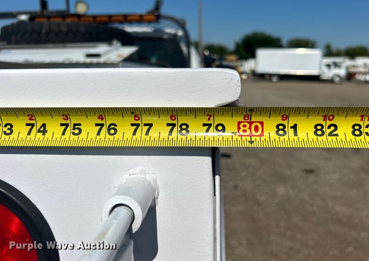 image for item EG0858 2013 Chevrolet  Silverado 3500HD Ext. Cab utility bed pickup truck