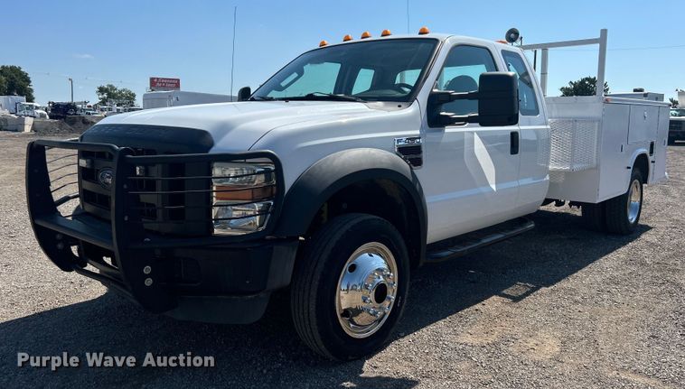 image for item EG0859 2008 Ford F450 Super Duty  SuperCab utility / service truck