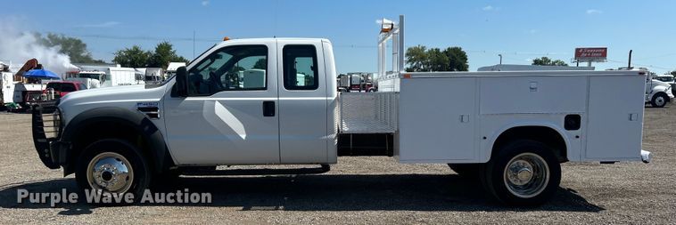 image for item EG0859 2008 Ford F450 Super Duty  SuperCab utility / service truck