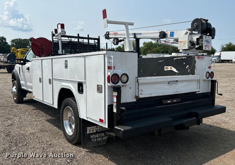 image for item EG0883 2017 Ford F450 Super Duty SuperCab utility / service truck