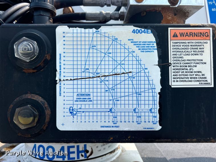 image for item EG0883 2017 Ford F450 Super Duty SuperCab utility / service truck