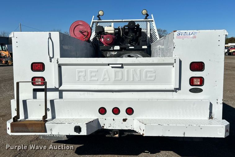 image for item EG1232 2017 Ford F350 Super Duty SuperCab utility bed pickup truck