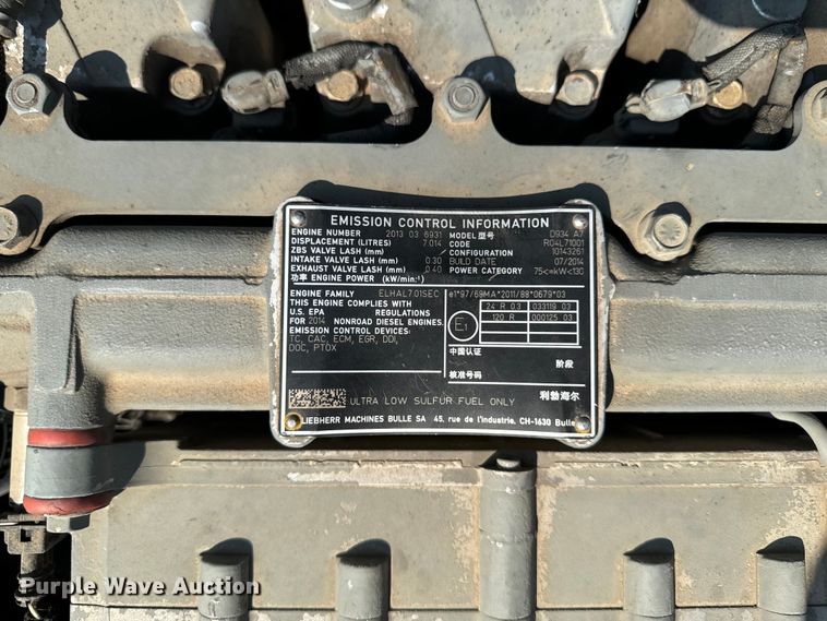 image for item EH4348 2014 Liebherr LH35M Litronic material handler