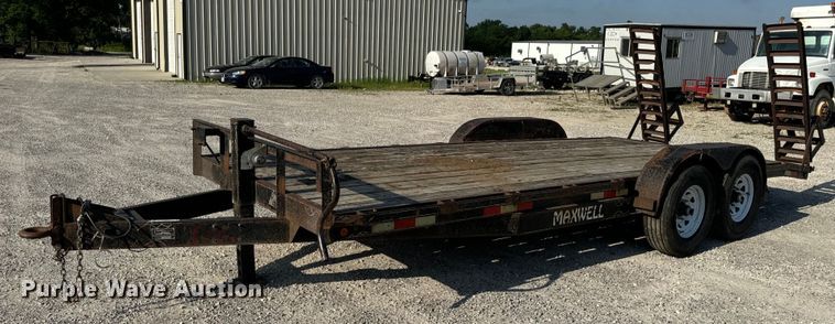 image for item EH6944 2004 Maxwell equipment trailer