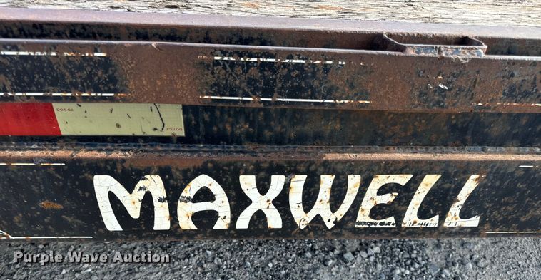 image for item EH6944 2004 Maxwell equipment trailer