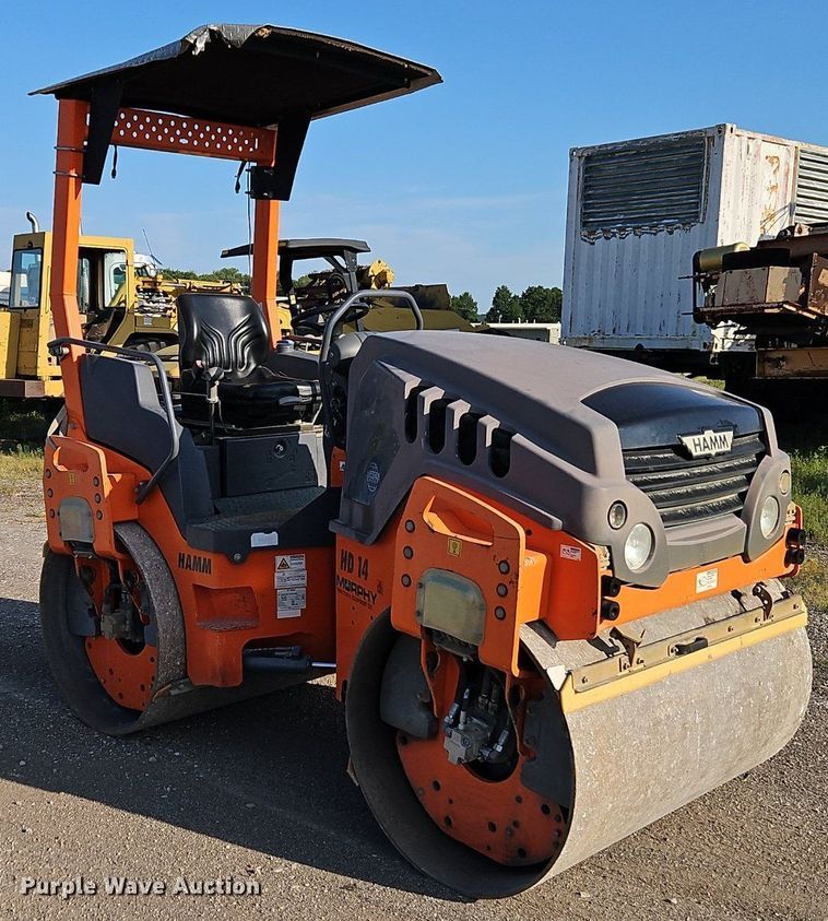 image for item EI3983 2015 Hamm HD 14 VV double drum vibratory roller